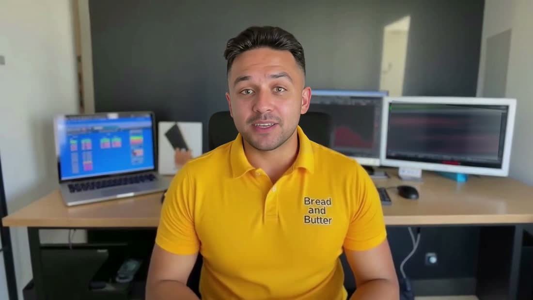Marco at his trading desk